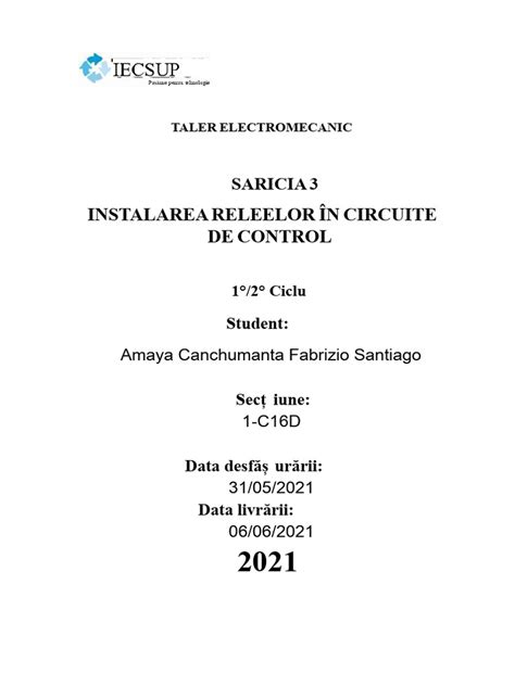 Diagrama conectării de bază a releelor: intrări de control vs sarcină principală
