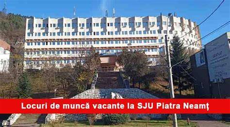 Diagramă a structurii clădiri SJU Piatra Neamț (S+P+4E, S+P+3E), conectate prin corp de legătură