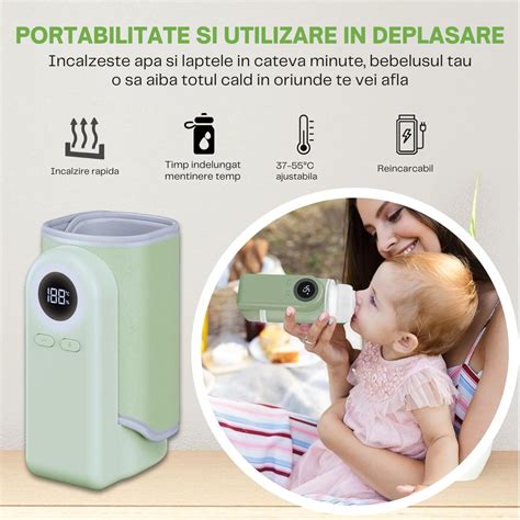 Incalzitor portabil de biberoane