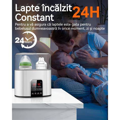 Diagramă proces sterilizare biberoane