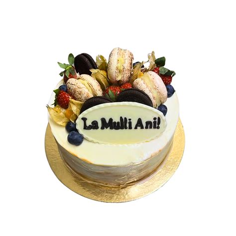 Tort aniversare bebe 1 an cu fructe