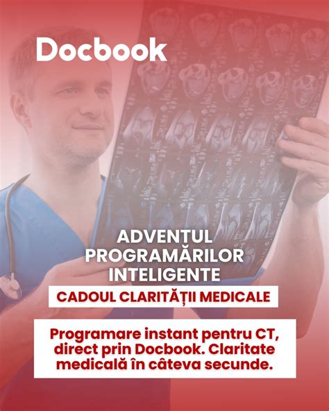 Imagine informativă despre fluxul de programări în centre medicale