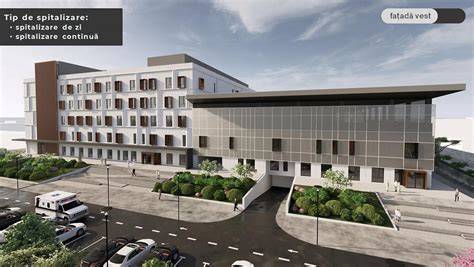 Infografic: structură spital și capacitate paturi
