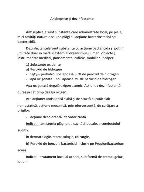 Schema: mecanismele acțiunii săpunurilor antiseptice și dezinfectante