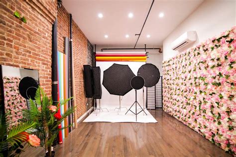 Photographer's studio setup pentru gravidity shoot