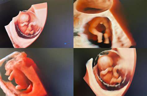 Vizualizare 3D a membrilor fetali în timpul morfologiei fetale