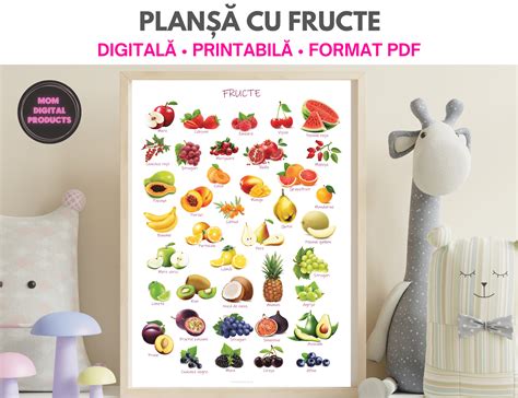 Diagrama comparativă a digestiei fructelor și a altor alimente