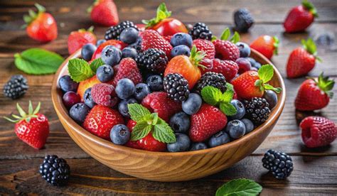 Amestec de fructe de pădure proaspete