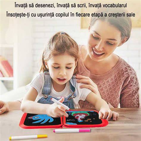 Infografic: Pașii de utilizare a planșelor de colorat