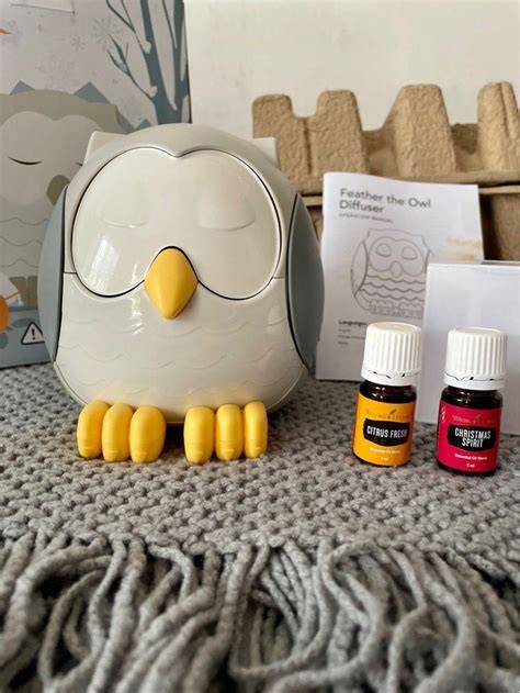 Feather the Owl Diffuser - aromatizator cu roluri multiple