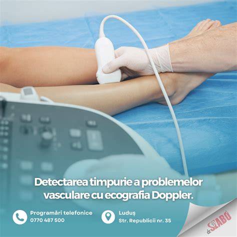 Ecografie Doppler placentară cu zone de vascularizație crescută
