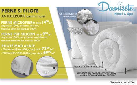 Comparatie intre dimensiuni de perne si pilote pentru diferite necesitati