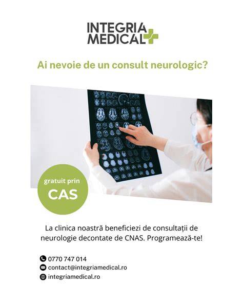 Infografic - programare și pași în consultația de neurologie pediatrică
