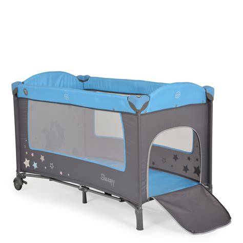 Patut pliant Moni Sleepy - prezentare vizuala albastru
