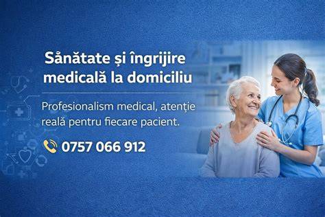 Infografic: Drumul îngrijirii medicale la domiciliu de la consult la tratament