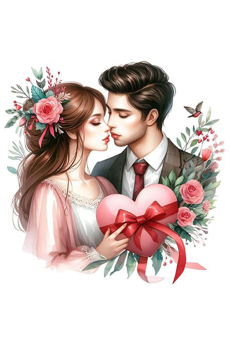 Ilustratie cuplu tanar