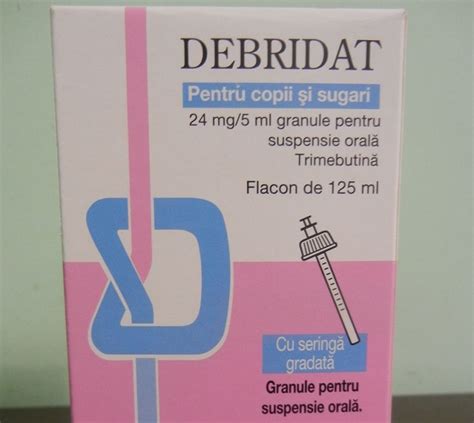 Schema de dozare Debridat pentru copii