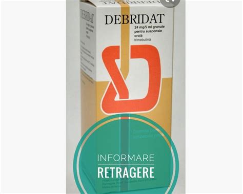 Compoziția Debridat granule pentru suspensie orală
