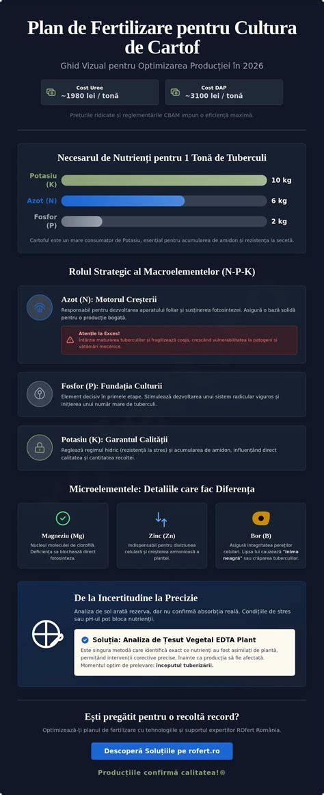Infografic: Plan de fertilizare ardei - componente, momente, compatibilitati