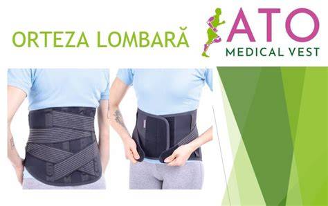 Infografie: Cum functioneaza o orteza lombară în sarcină - susținere abdominală, reducerea încărcării lombare, poziționare corectă