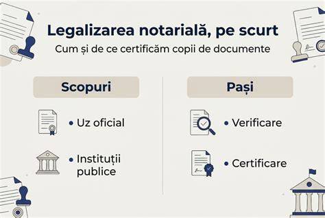 chema opinie notarială - fluxul documentelor la notar