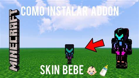 Imagine infografic: Cum alegi un skin bebe în Minecraft