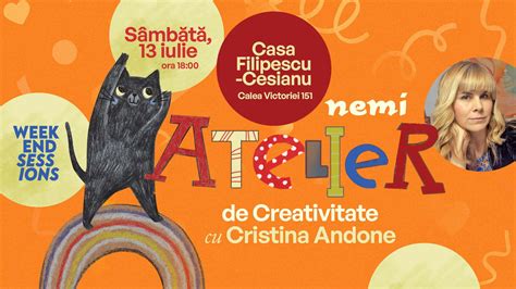 Copii la un atelier de creativitate