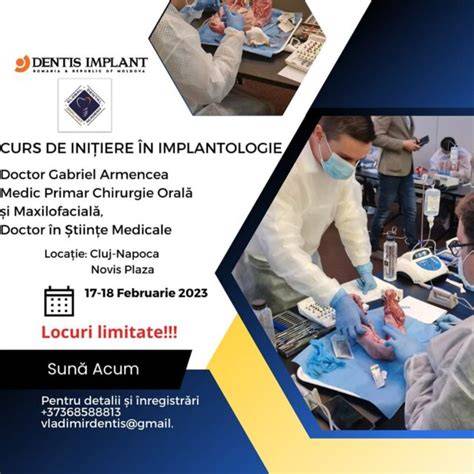 Imagini dintr-un centru de implantologie dentara