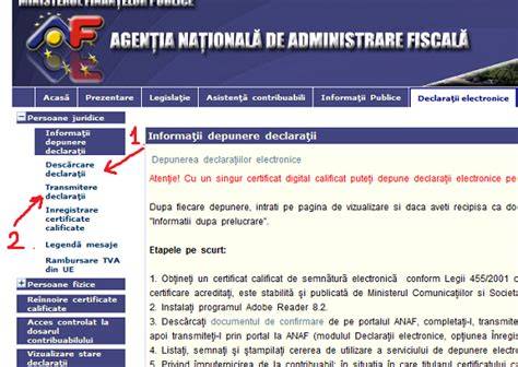 Procedura depunerii declaratiilor fiscale trimestriale
