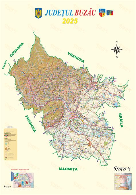 Hartă a orașului Buzău cu locații ale clinicilor