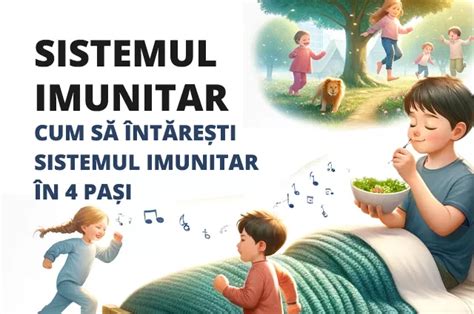 Infografic comparând sistemul imunitar al copilului și al adultului