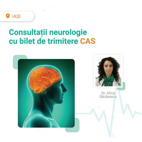 Infografic: fluxul unei consultații de neurologie pediatrică în Arcadia Iași