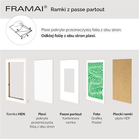 Exemple de layout cu passe-partout amplu