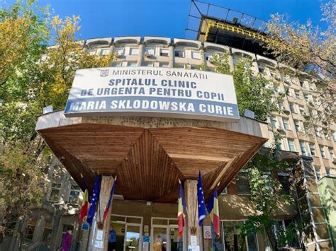 Logo-ul Spitalului Clinic de Urgență pentru Copii „Marie Curie”