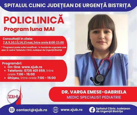 Infografic: Rutele de programare si contact pentru cabinetul de pediatrie
