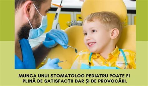 Ilustrație a unui medic pediatru și a unui stomatolog pediatru
