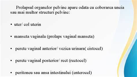 Infografic: structuri pelvine si mecanisme de prolaps (rectocel, cistocel)