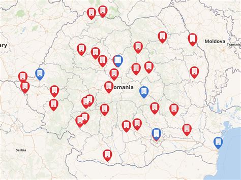 Hartă a zilelor de sarcină cu momentele-cheie