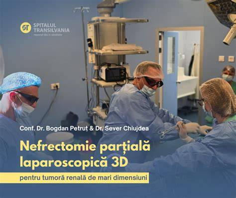 Infografic: fluxul unei intervenții laparoscopice pentru endometrioză