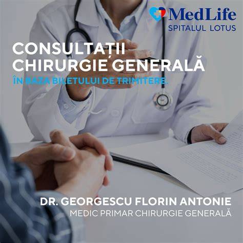 Infografic: rețea națională MedLife, unități, servicii în chirurgie pediatrică