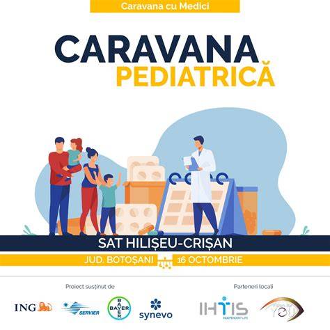 Infografic rețea clinici pediatrică în România