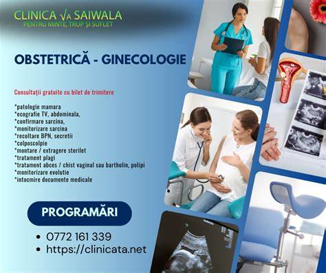 Ilustrarea fluxului de îngrijire în obstetrică-ginecologie: prevenție, diagnostic, tratament, monitorizare