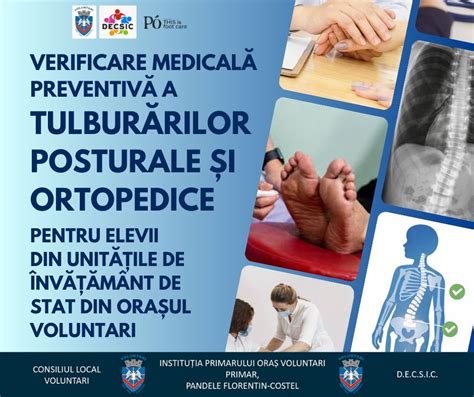 Infografic: etape ale evaluării ortopedice la copii