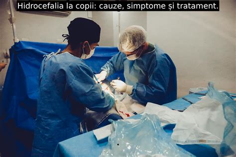 Copil cu semne de hidrocefalie