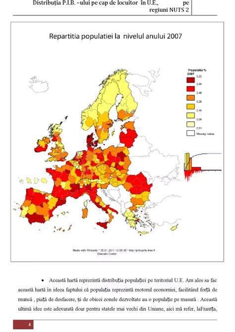 Cartogramă: distribuția drepturilor maternității în regiuni UE
