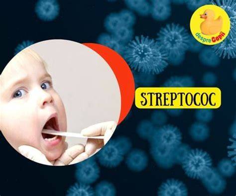 Schema flux clinic diagnostic streptococ la copii