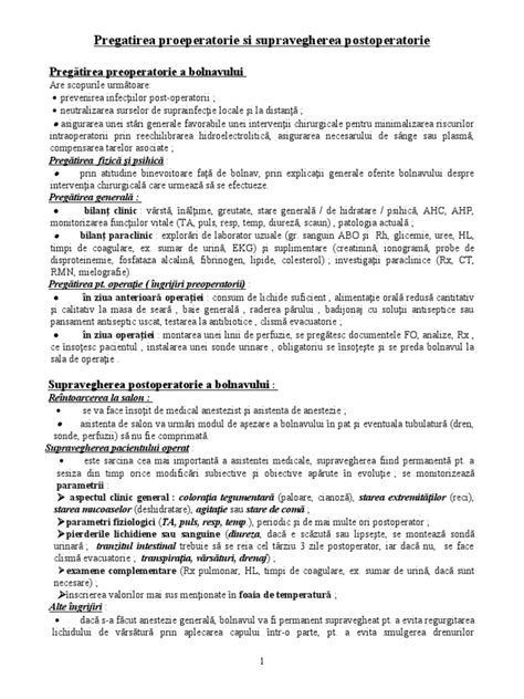 Infografic: fluxul PBM in perioperator, de la preoperator la postoperator