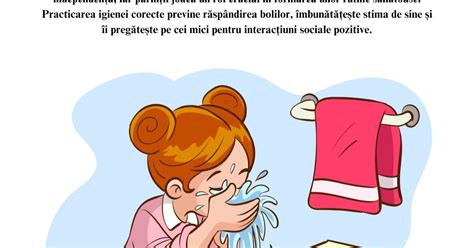 Ilustrație a igienei personale