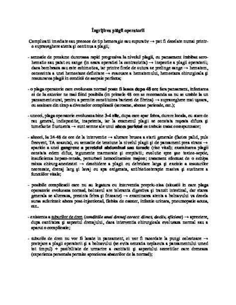 Îngrijirea plăgii post-cezariană