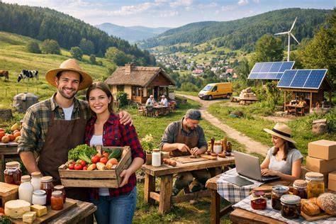 Imaginea unei plantaţii de răchită în mediul rural
